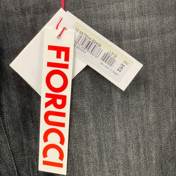 Fiorucci x Naomi Campbell Black Skinny Jeans, Size 26 - NWT - Picture 6 of 7